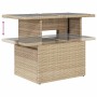 Set de sofás de jardín y cojines 8 piezas ratán sintético beige by , Garden sets - Ref: Foro24-3326839, Price: 607,12 €, Disc...