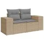 Set de sofás de jardín 11pzas con cojines ratán sintético beige by , Garden sets - Ref: Foro24-3326870, Price: 806,99 €, Disc...