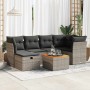 Set de sofás de jardín 7 pzas con cojines ratán sintético gris von , Gartensets - Ref: Foro24-3325763, Preis: 435,82 €, Rabat...