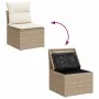 Juego de sofás jardín con cojines 6 pzas ratán sintético beige de , Conjuntos de jardín - Ref: Foro24-3325908, Precio: 413,30...