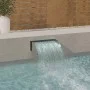 Garden waterfall 304 stainless steel 45x34x14 cm by vidaXL, Fountains and waterfalls - Ref: Foro24-148877, Price: 58,12 €, Di...