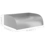Garden waterfall 304 stainless steel 45x34x14 cm by vidaXL, Fountains and waterfalls - Ref: Foro24-148877, Price: 58,12 €, Di...