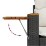 Set de sofás de jardín 6 piezas y cojines ratán sintético negro by , Garden sets - Ref: Foro24-3325962, Price: 346,75 €, Disc...