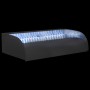 Garten Wasserfall mit LEDs Edelstahl 304 60x34x14 cm von vidaXL, Brunnen und Wasserfälle - Ref: Foro24-148878, Preis: 86,13 €...