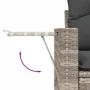 Set de sofás de jardín 7 pzas con cojines ratán PE gris claro von , Gartensets - Ref: Foro24-3325508, Preis: 470,91 €, Rabatt: %
