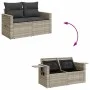 Set muebles jardín 9 pzas y cojines ratán sintético gris claro by , Garden sets - Ref: Foro24-3325548, Price: 604,77 €, Disco...