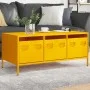 Mesa de centro acero laminado en frío amarillo 101,5x50x43,5 cm von , Couchtisch - Ref: Foro24-851271, Preis: 111,30 €, Rabat...