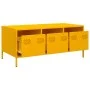 Mesa de centro acero laminado en frío amarillo 101,5x50x43,5 cm von , Couchtisch - Ref: Foro24-851271, Preis: 111,30 €, Rabat...