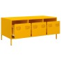 Mesa de centro acero laminado en frío amarillo 101,5x50x43,5 cm von , Couchtisch - Ref: Foro24-851271, Preis: 112,31 €, Rabat...