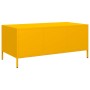 Mesa de centro acero laminado en frío amarillo 101,5x50x43,5 cm von , Couchtisch - Ref: Foro24-851271, Preis: 112,31 €, Rabat...