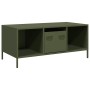 Mesa de centro acero laminado frío verde oliva 101,5x50x43,5 cm by , Coffee table - Ref: Foro24-851278, Price: 92,95 €, Disco...