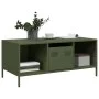 Mesa de centro acero laminado frío verde oliva 101,5x50x43,5 cm von , Couchtisch - Ref: Foro24-851278, Preis: 92,11 €, Rabatt: %