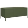 Mesa de centro acero laminado frío verde oliva 101,5x50x43,5 cm by , Coffee table - Ref: Foro24-851278, Price: 92,95 €, Disco...