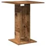 Mesa de bistró de madera de ingeniería envejecida 60x60x75 cm by , Kitchen and dining tables - Ref: Foro24-856022, Price: 47,...