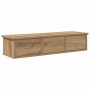 Armario de pared madera ingeniería roble artisan 88x26x18,5 cm von , Regale und Regale - Ref: Foro24-855861, Preis: 61,98 €, ...