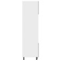 Armario de microondas contrachapada gris hormigón 60x57x207 cm by , Kitchen cabinets - Ref: Foro24-856127, Price: 196,44 €, D...