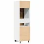 Mueble de frigorífico madera ingeniería envejecida 60x57x207 cm von , Küchenschränke - Ref: Foro24-856125, Preis: 180,46 €, R...