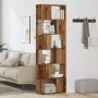 Estantería/divisor de espacios madera envejecida 60x24x186 cm by , Bookcases and shelves - Ref: Foro24-856730, Price: 78,47 €...