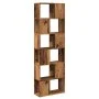 Estantería/divisor de espacios madera envejecida 60x24x186 cm by , Bookcases and shelves - Ref: Foro24-856730, Price: 78,47 €...