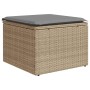 Set sofás jardín y cojines 2 pzas ratán sintético acacia beige von , Gartensets - Ref: Foro24-3328662, Preis: 85,23 €, Rabatt: %