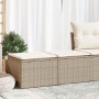 Set sofás jardín y cojines 2 pzas ratán sintético acacia beige von , Gartensets - Ref: Foro24-3328681, Preis: 119,25 €, Rabat...