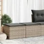 Set sofás jardín y cojines 2 pzas ratán sintético acacia gris von , Gartensets - Ref: Foro24-3328683, Preis: 99,70 €, Rabatt: %