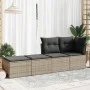 Set sofás jardín y cojines 2 pzas ratán sintético acacia gris von , Gartensets - Ref: Foro24-3328683, Preis: 99,70 €, Rabatt: %