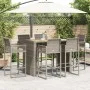Set bar jardín sin cojines 7 pzas ratán sintético acacia gris von , Gartensets - Ref: Foro24-3328894, Preis: 754,13 €, Rabatt: %
