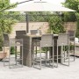 Set bar jardín sin cojines 7 pzas ratán sintético acacia gris von , Gartensets - Ref: Foro24-3328894, Preis: 700,67 €, Rabatt: %