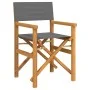 Sillas de director plegables 2 unidades madera maciza teca gris von , Gartenstühle - Ref: Foro24-4008513, Preis: 220,05 €, Ra...