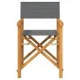 Sillas de director plegables 2 unidades madera maciza teca gris von , Gartenstühle - Ref: Foro24-4008513, Preis: 220,05 €, Ra...