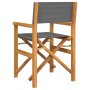Sillas de director plegables 2 unidades madera maciza teca gris von , Gartenstühle - Ref: Foro24-4008513, Preis: 231,92 €, Ra...