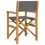 Sillas de director plegables 2 unidades madera maciza teca gris von , Gartenstühle - Ref: Foro24-4008513, Preis: 220,05 €, Ra...