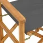Sillas de director plegables 2 unidades madera maciza teca gris von , Gartenstühle - Ref: Foro24-4008513, Preis: 220,05 €, Ra...