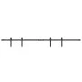Kit de puerta corredera de armario acero carbono 183 cm von , DIY-Zubehör - Ref: Foro24-4009666, Preis: 31,11 €, Rabatt: %