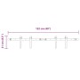 Kit de puerta corredera de armario acero carbono 122 cm von , DIY-Zubehör - Ref: Foro24-4009664, Preis: 36,49 €, Rabatt: %