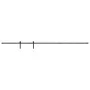 Kit de puerta corredera de armario acero carbono 244 cm von , DIY-Zubehör - Ref: Foro24-4009670, Preis: 23,05 €, Rabatt: %