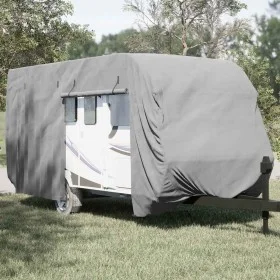 Funda para caravana tela no tejida gris 460x250x220 cm by , Car Storage Covers - Ref: Foro24-4015865, Price: 150,72 €, Discou...