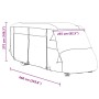 Fundas para autocaravanas tela no tejida gris 660x235x275 cm by , Car Storage Covers - Ref: Foro24-4015878, Price: 259,79 €, ...