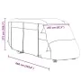 Fundas para autocaravanas tela no tejida gris 660x235x275 cm by , Car Storage Covers - Ref: Foro24-4015878, Price: 251,61 €, ...
