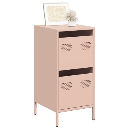 Aparador de acero laminado en frío rosa 35x39x73,5 cm von , Sideboards - Ref: Foro24-851395, Preis: 88,48 €, Rabatt: %