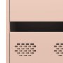 Aparador de acero laminado en frío rosa 35x39x73,5 cm von , Sideboards - Ref: Foro24-851395, Preis: 88,48 €, Rabatt: %