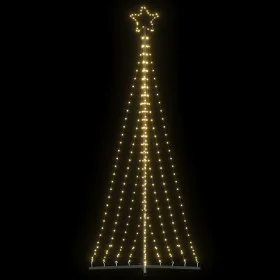 Árbol de Navidad LED 447 LEDs blanco cálido 249 cm by , Christmas trees - Ref: Foro24-4016432, Price: 50,94 €, Discount: %