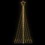 Árbol de Navidad LED 447 LEDs blanco cálido 249 cm von , Weihnachtsbäume - Ref: Foro24-4016432, Preis: 51,98 €, Rabatt: %