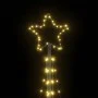 Árbol de Navidad LED 447 LEDs blanco cálido 249 cm by , Christmas trees - Ref: Foro24-4016432, Price: 50,94 €, Discount: %