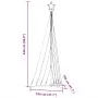Árbol de Navidad LED 447 LEDs blanco cálido 249 cm by , Christmas trees - Ref: Foro24-4016432, Price: 50,94 €, Discount: %