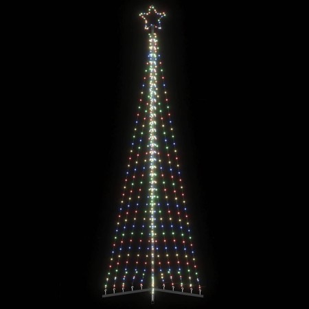 Árbol de Navidad LED 495 LEDs de colores 300,5 cm by , Christmas trees - Ref: Foro24-4016439, Price: 49,50 €, Discount: %
