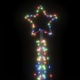 Árbol de Navidad LED 495 LEDs de colores 300,5 cm by , Christmas trees - Ref: Foro24-4016439, Price: 49,50 €, Discount: %