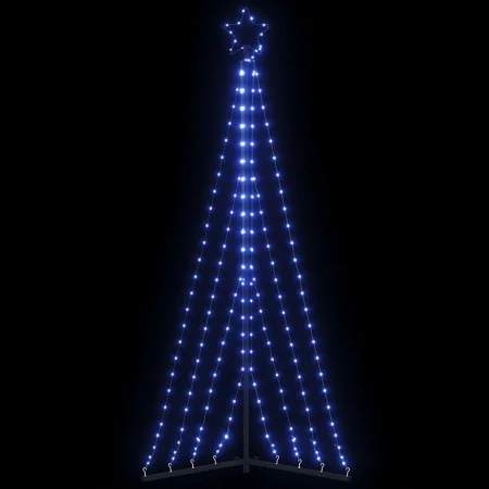 Árbol de Navidad LED 339 LEDs blanco frío 187 cm de , Arboles de navidad - Ref: Foro24-4016430, Precio: 30,19 €, Descuento: %