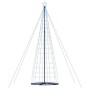 Árbol de Navidad LED 1534 LEDs azul 503 cm von , Weihnachtsbäume - Ref: Foro24-4016458, Preis: 130,17 €, Rabatt: %